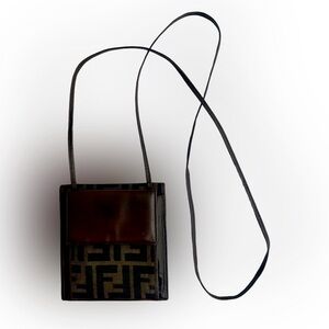 100% Authentic Fendi crossbody wallet